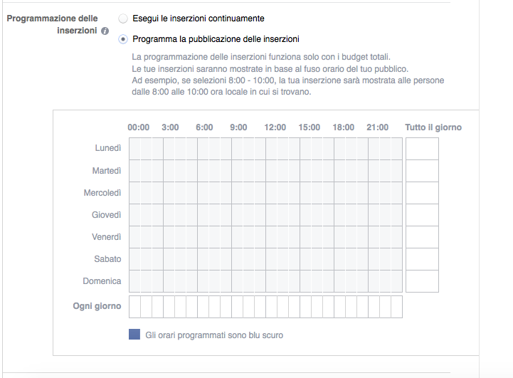 Novità su Facebook Ads: programmazione e multiformato