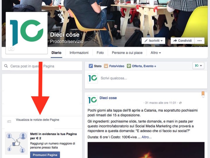Verso l’eliminazione della funzione “Usa Facebook come”